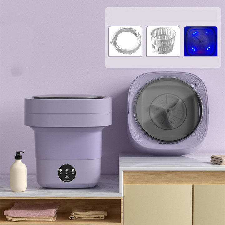 Buy Mini Foldable Washing Machine - Portable Laundry Companion | Gadget Rockers