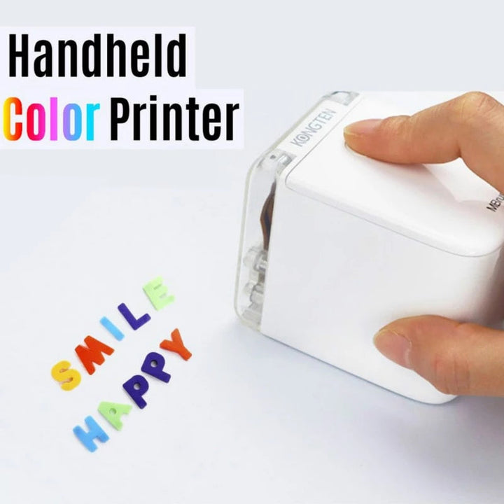 Buy Bluetooth Mini Handheld Color Inkjet Printer - Experience Portable Printing Innovation