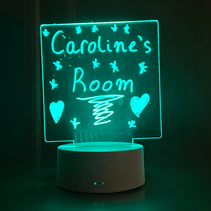 Buy Note Lamp - Illuminate Your Messages with Rewritable LED Technology | Gadget Rockers