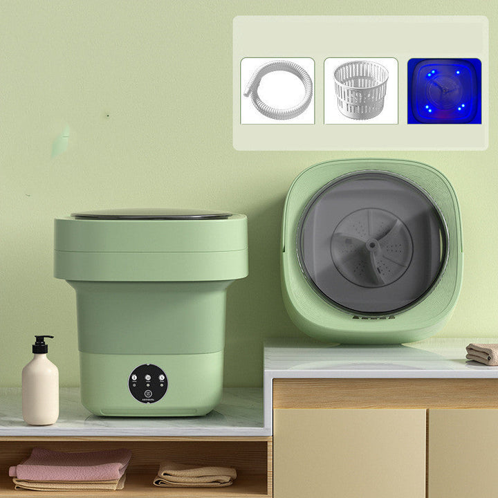 Buy Mini Foldable Washing Machine - Portable Laundry Companion | Gadget Rockers