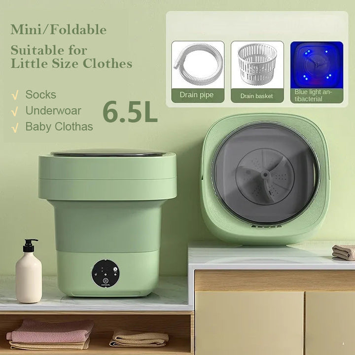 Buy Mini Foldable Washing Machine - Portable Laundry Companion | Gadget Rockers