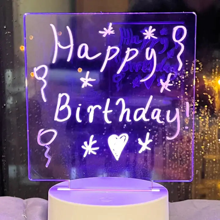 Buy Note Lamp - Illuminate Your Messages with Rewritable LED Technology | Gadget Rockers