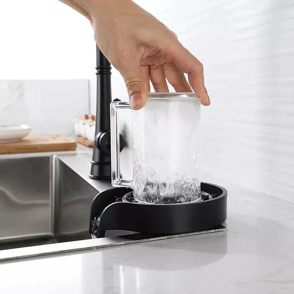 Buy Premium Glass Rinser - Effortless Cup Cleaning for a Sparkling Shine | Gadget Rockers